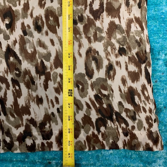 J. Crew Collection Silk Ruffle Leopard Dress - Picture 15 of 15